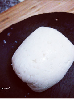 A picture of Homemade Mozzarella Cheese only 2 Ingredients.