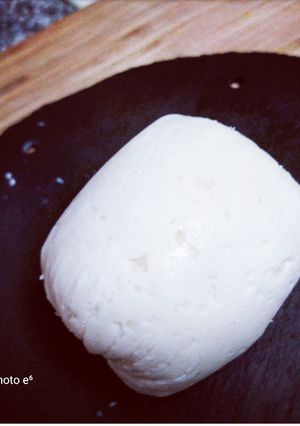 A picture of Homemade Mozzarella Cheese only 2 Ingredients.