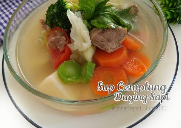 Sup Cemplung Daging Sapi (G6)
