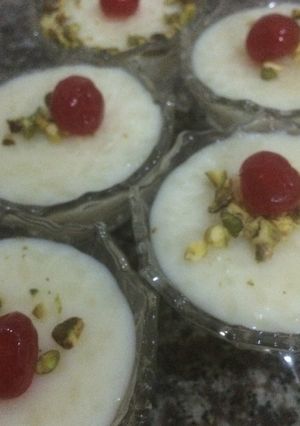 صورة لوصفة رز بالحليب والكريمة 😋