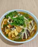 ไข่เจียวต้มยำเห็ด