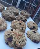 Cookies de avena, banana y pasas