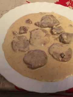 Una foto de Solomillo de cerdo al roquefort