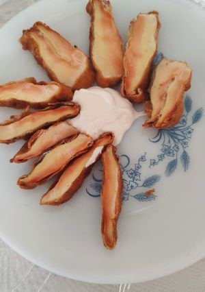 Rántott gévagomba recept fotója
