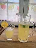 Limonada con mentha spicata