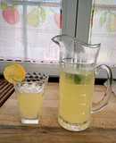 Limonada con mentha spicata