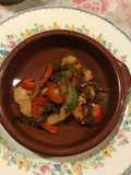 Camarones 🍤 con pimientos
