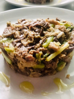 Una foto de Ropa vieja, del cocido valenciano