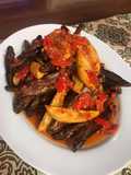 Balado ikan salai selais