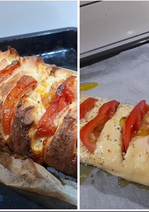 Φωτογραφία της συνταγής Ρολό πίτσα!!!!! Μοναδική!!! 💖💖💖