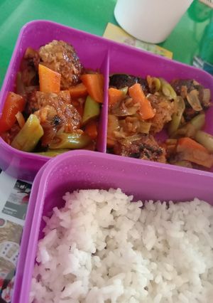 Foto resep Meatball Saos Asam Manis