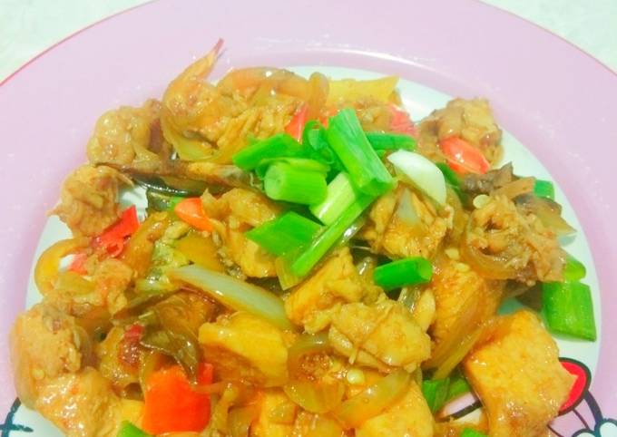 AYAM GORENG SAUS TIRAM endul