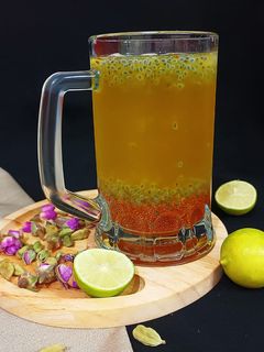 عکسی از دستور شربت هل، گلاب، زعفران