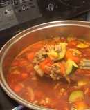 Picadillo de cerdo y res