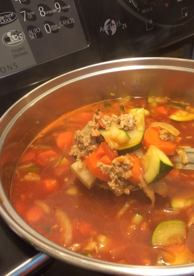Una foto de Picadillo de cerdo y res