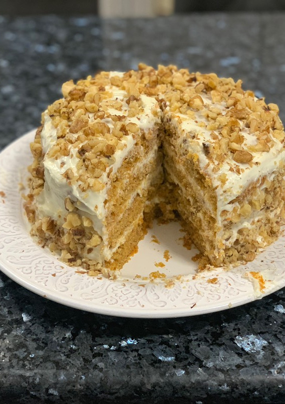 Una foto de Tarta de Zanahoria y nueces 🍰 🥕