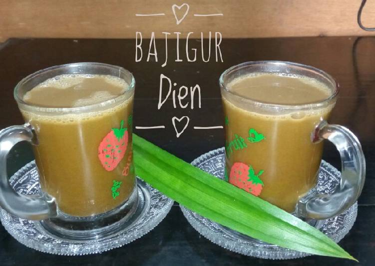 Resep 😋 Bajigur 😋 Anti Gagal