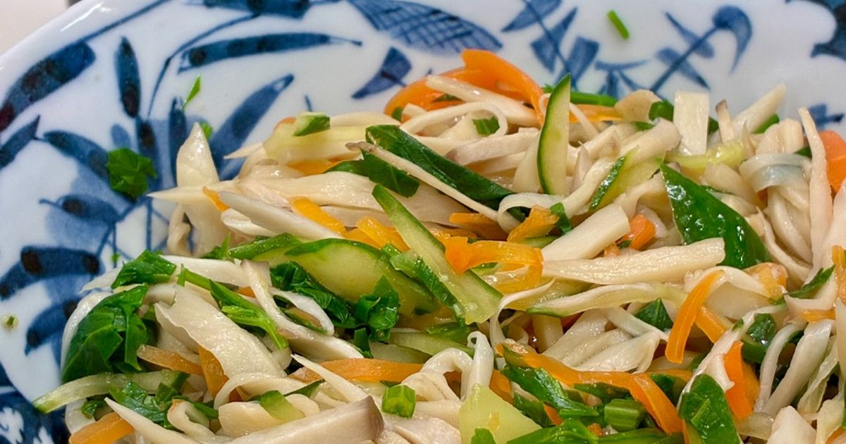 涼拌小黃瓜杏包菇 料理與家常食譜 - Cookpad