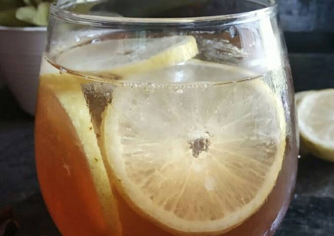Ice Lemon Tea foto resep utama
