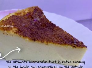Gambar Burn Cheese Cake
