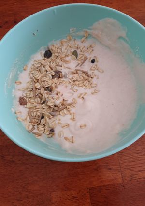 A picture of Protein yoghurt.