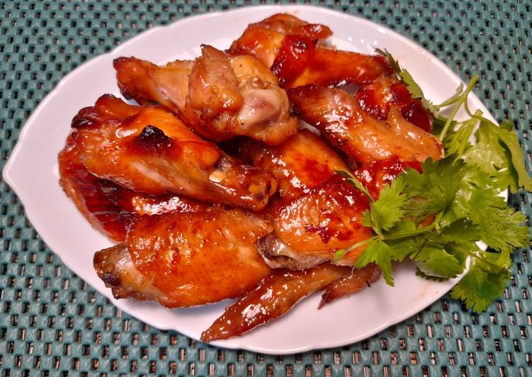 Resep Honey Chicken Wings, Enak Banget