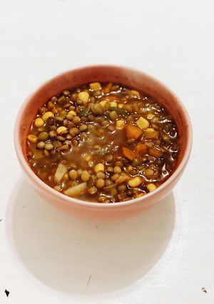 Una foto de Guiso de lentejas