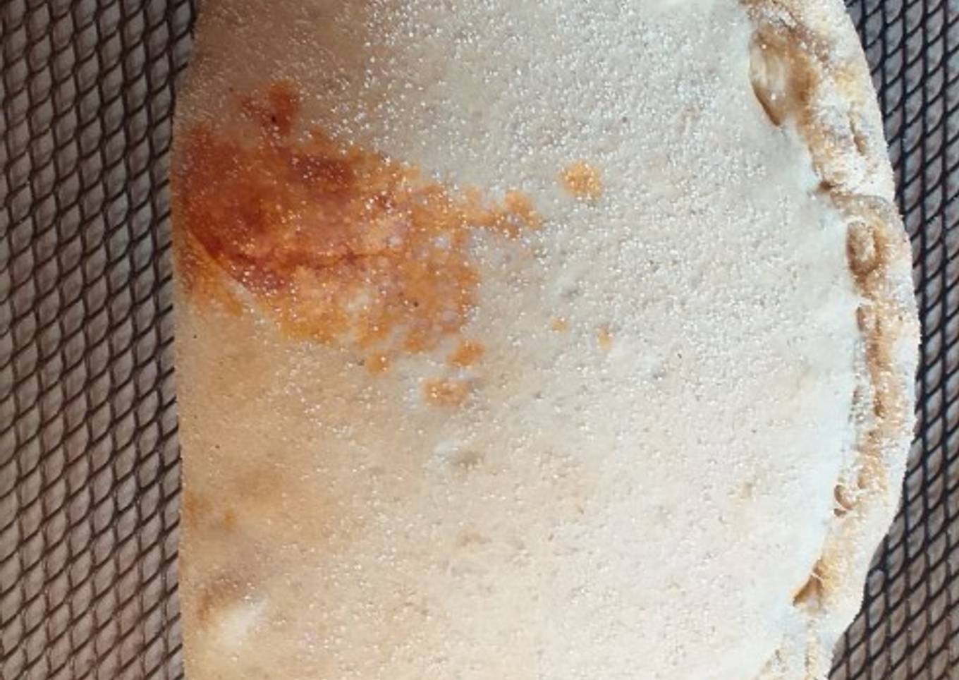 Calzone con salsa de tomate
