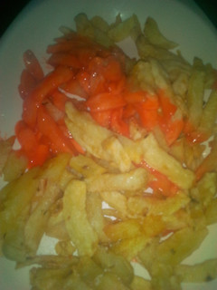 A picture of Homemade chips.