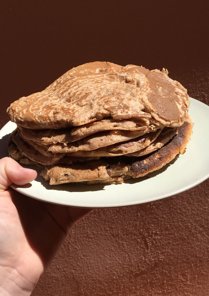 Una foto de Crepes de avena, no engorda