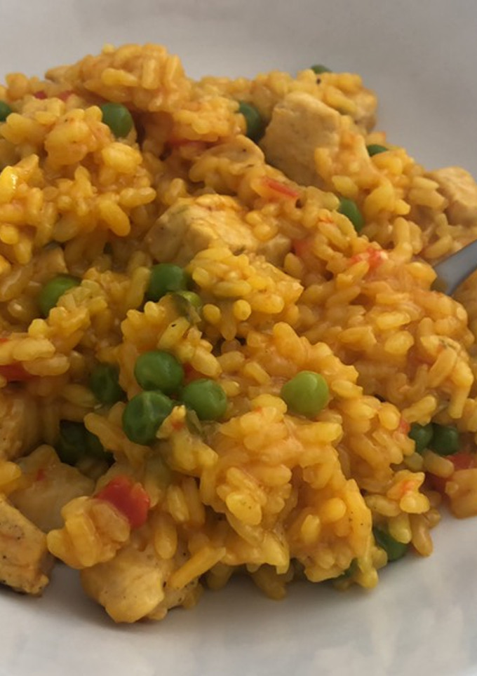 Una foto de Arroz con pollo