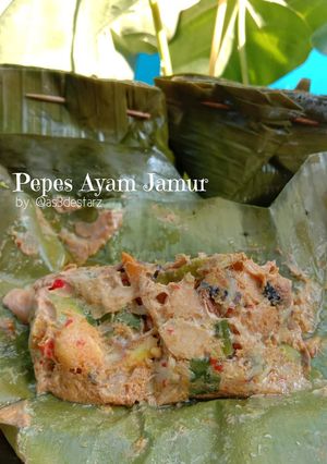 Foto resep Pepes Ayam Jamur