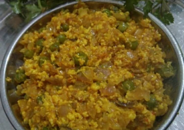 Steps to Make Award-winning Paneer bhurji