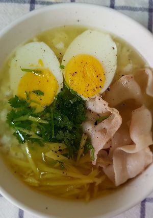 รูปของ ข้าวต้มไข่ขาว คีโต