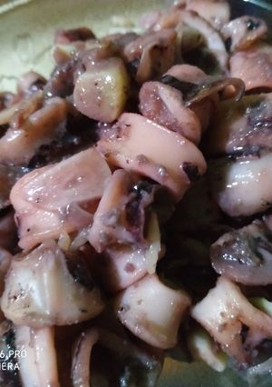 Foto resep Goreng asem cumi