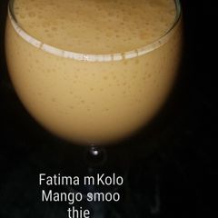 Mango yougut milkshakes A picture of Mango yougut milkshakes.