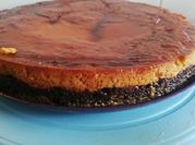 Una foto de chocoflan horno