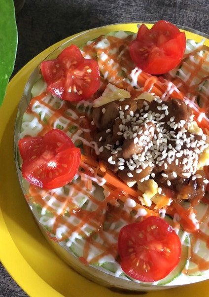 Foto resep Giant Sushi Cake