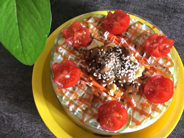 Langkah Mudah untuk Membikin Resep Giant Sushi Cake yang Menggugah Selera Anti Ribet, Lezat