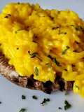 Risotto alla Milanese in Portobello