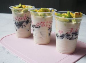 Foto resep Es teler viral kuah creamy