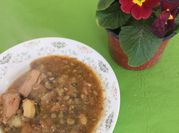 Una foto de bifes de cerdo