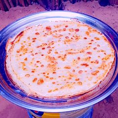 A picture of Somali food malawah.