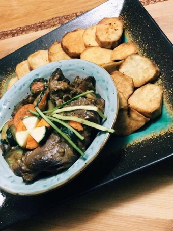 Easy Ways Make|Recipe} Liver pilaff and Sweet potatoes chips the Delicious, Make You Drink