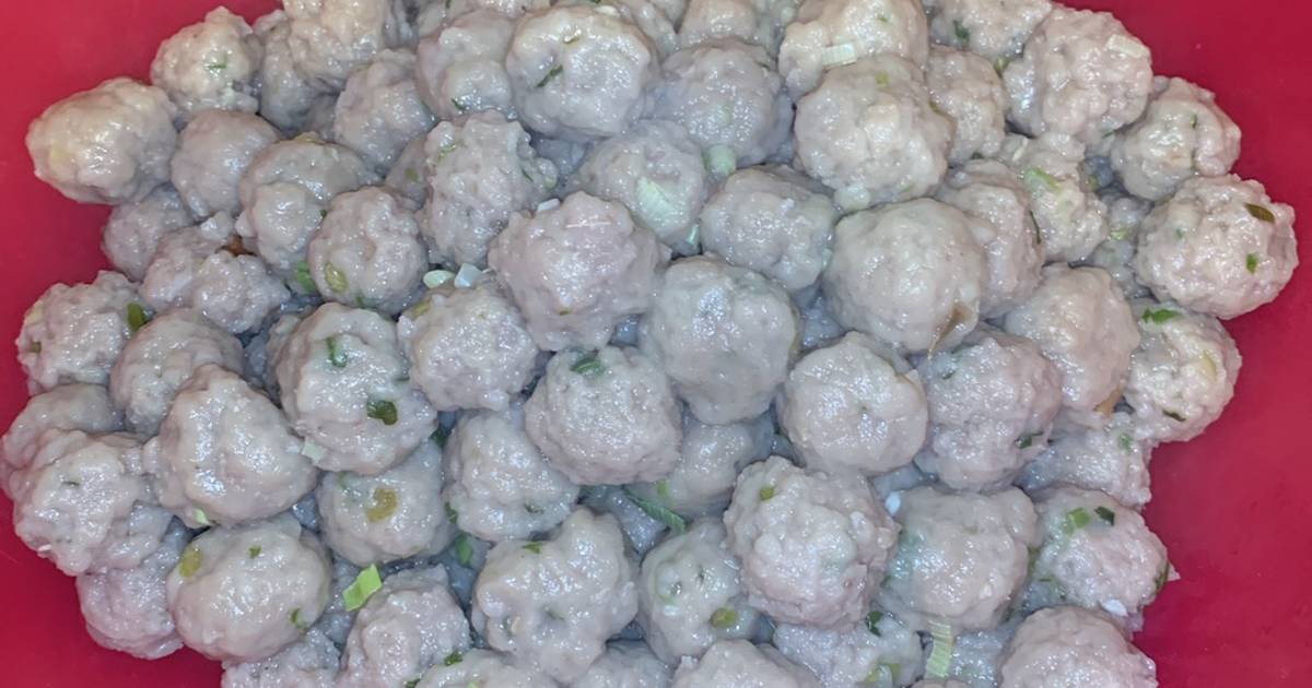 Resep Pentol Cilok Daging Sapi Anti Gagal Beef Starch Balls Oleh