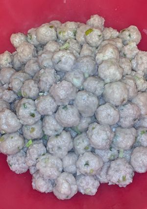 Foto resep Pentol Cilok Daging Sapi Anti Gagal(Beef Starch Balls)