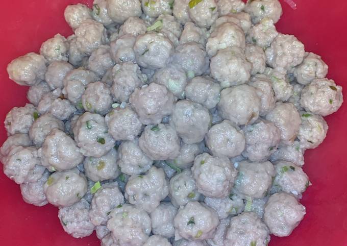 Resep Pentol Cilok Daging Sapi Anti Gagal Beef Starch Balls Oleh