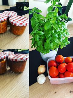Bazsalikomos paradicsomszósz recept fotója