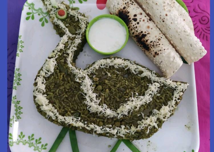 Recipe of Award-winning Palak Pulao