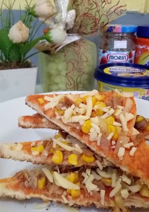 Foto resep Pizza Roti Tawar